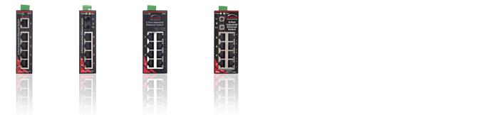 Red Lion's Sixnet® series SLX unmanaged industrial Ethernet switches