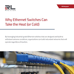 Whitepaper-Bild: Warum Ethernet-Switches Hitze (oder Kälte) aushalten können