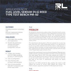 Imagen de nota de la aplicación PM-50 FLS