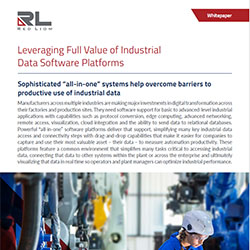 Leveraging Full Value of Industrial Data Software Platforms White Paper image