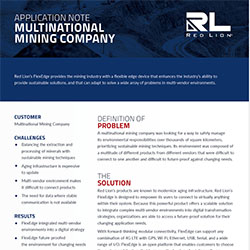 Nota de la aplicación multinacional de minería imagen