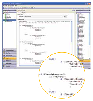 Configuração e controle da interface do operador HMI