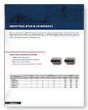 Carte de ligne RTU et E / S