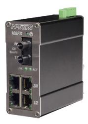 105FX Unmanaged Industrial Ethernet Switch, ST 15km | Red Lion