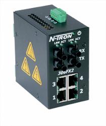 306FX2 Unmanaged Industrial Ethernet Switch, ST 15km | Red Lion