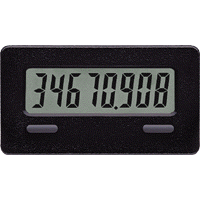 CUB7T 8-Digit Timer, Low Voltage Input, Reflective Display | Red Lion CUB7T 8-Digit Timer, Low Voltage Input, Reflective Display | Red Lion