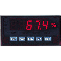 Dual Process Input Meter, Red Display, AC Powered | Red Lion Dual Process Input Meter, Red Display, AC Powered | Red Lion