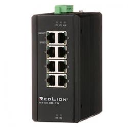 8-port Gigabit Managed Industrial Ethernet Switch (8 10/100/1000BaseT RJ45  ports), PNIO CC-B, MRC